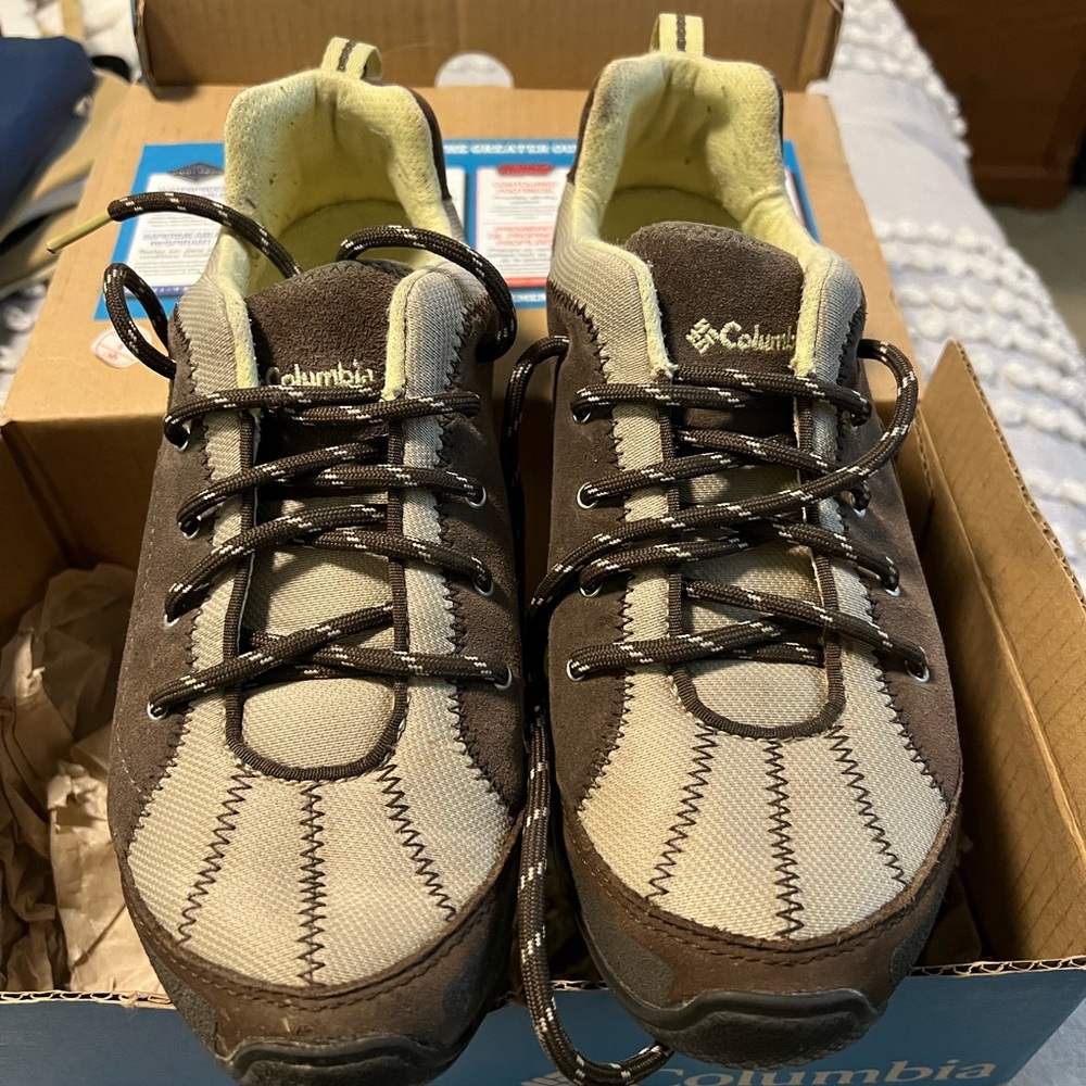 Columbia Women’s Brown and Cream Shoes
